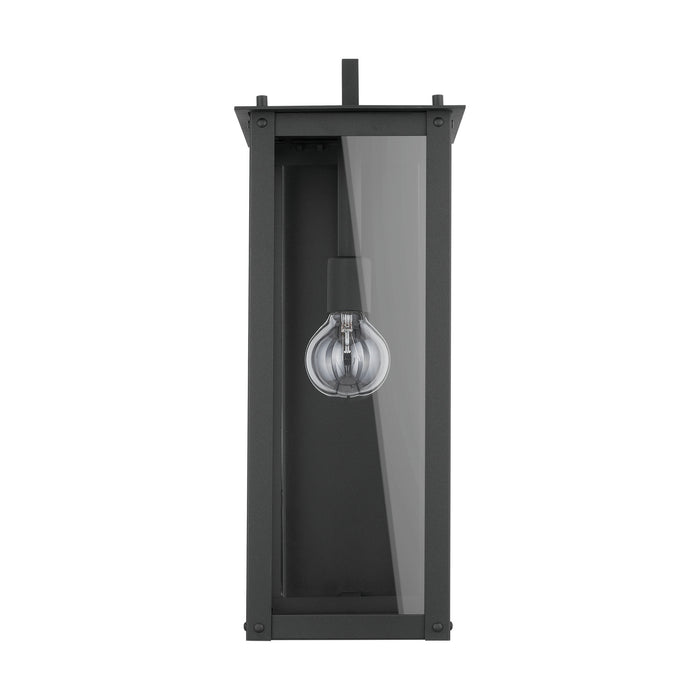 Capital Lighting 934612BK One Light Wall Mount, Black