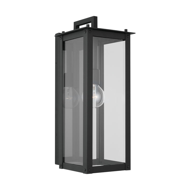 Capital Lighting 934612BK One Light Wall Mount, Black