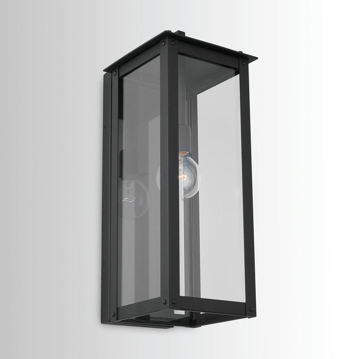 Capital Lighting 934612BK One Light Wall Mount, Black