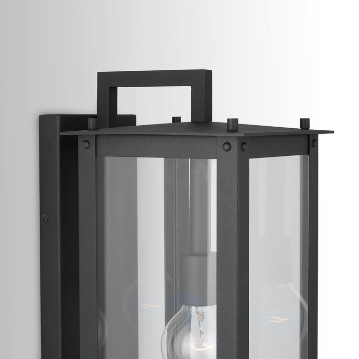 Capital Lighting 934612BK One Light Wall Mount, Black