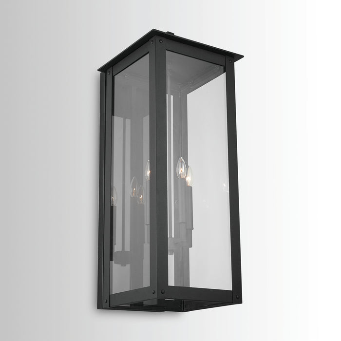 Capital Lighting 934642BK Four Light Wall Mount, Black