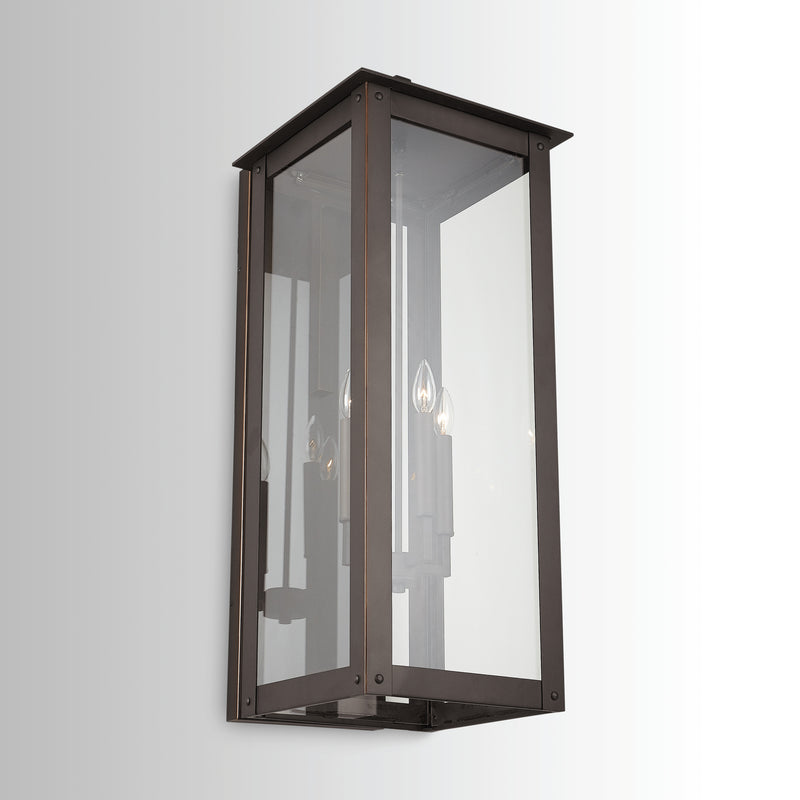 Capital Lighting 934642OZ Four Light Wall Mount, Oiled Bronze