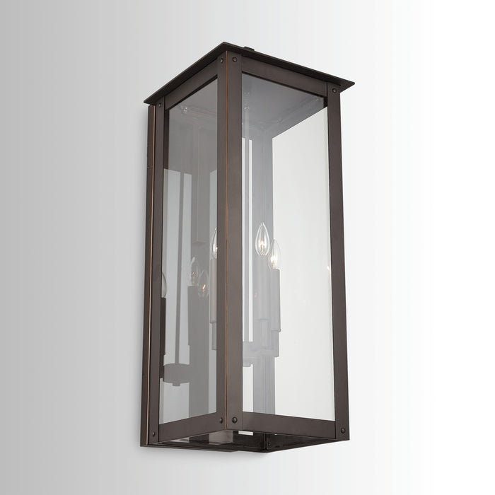 Capital Lighting 934642OZ Four Light Wall Mount, Oiled Bronze