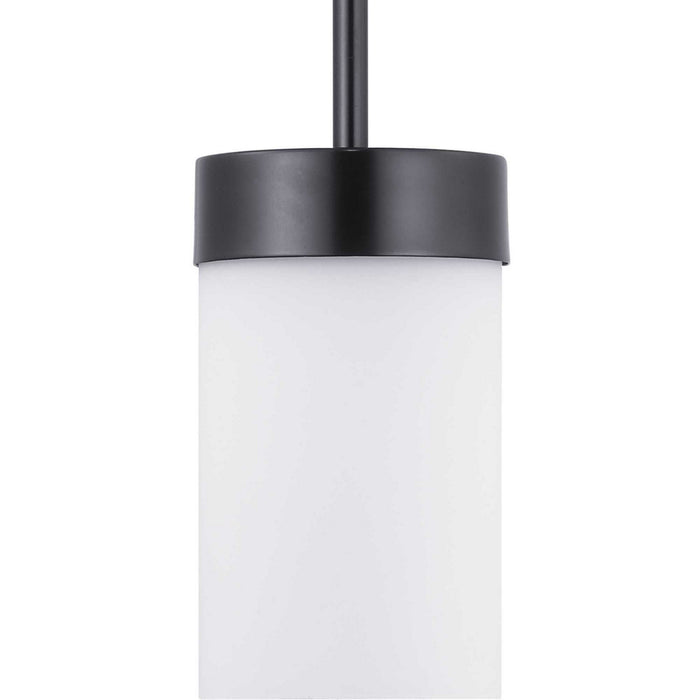 Progress Lighting P500151-031 One Light Mini-Pendant, Black