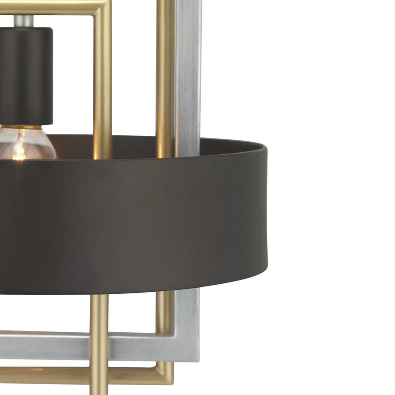 Progress Lighting P500173-031 One Light Mini-Pendant, Black