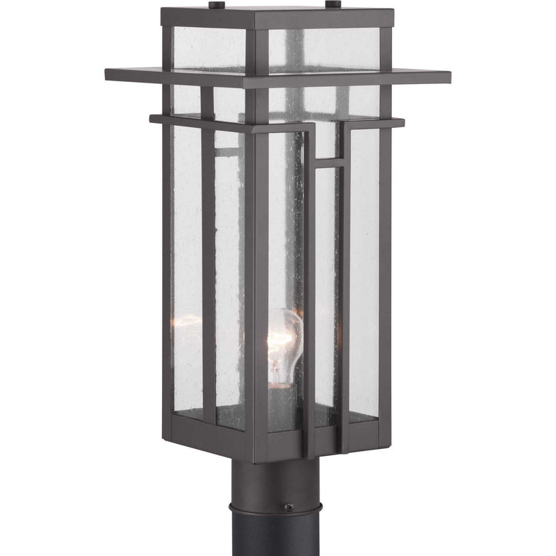 Progress Lighting P540010-020 One Light Post Lantern, Antique Bronze