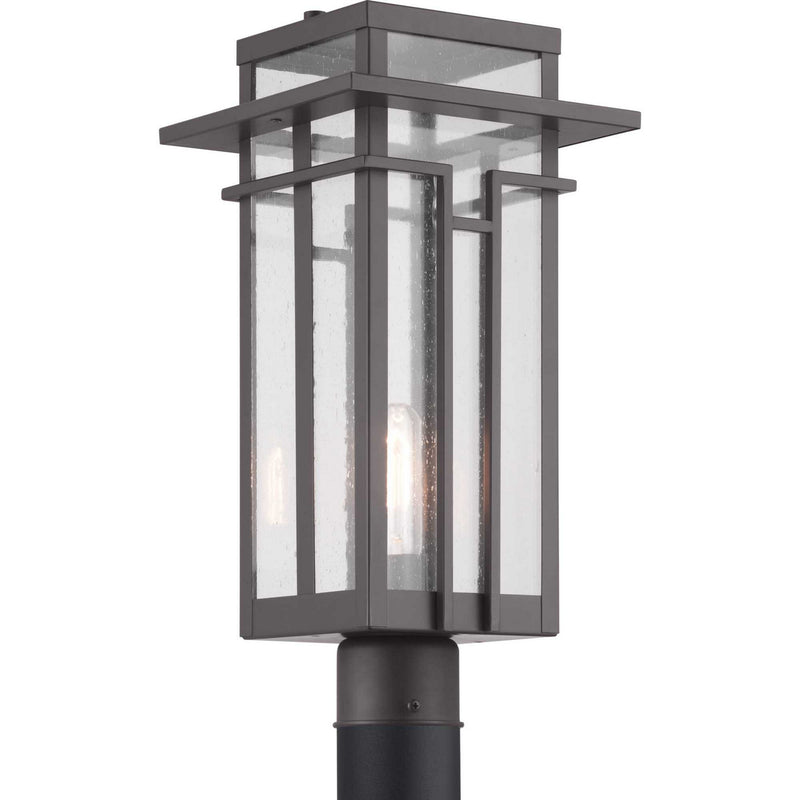 Progress Lighting P540010-020 One Light Post Lantern, Antique Bronze