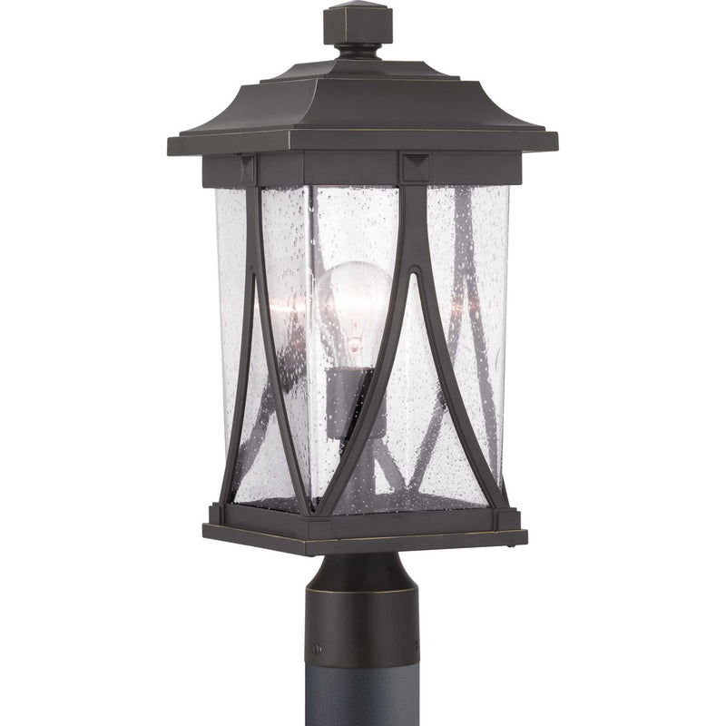 Progress Lighting P540011-020 One Light Post Lantern, Antique Bronze