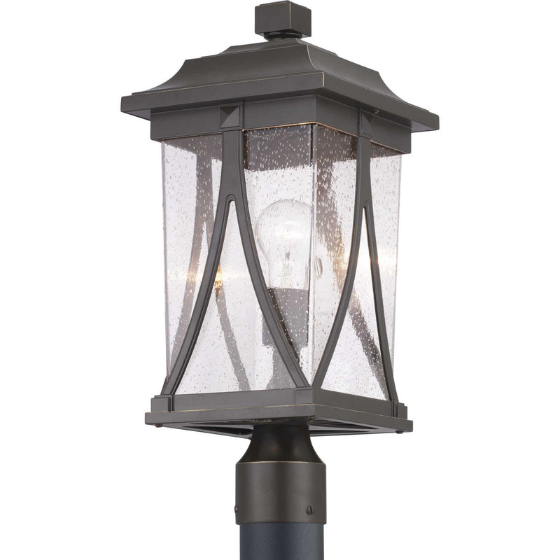 Progress Lighting P540011-020 One Light Post Lantern, Antique Bronze