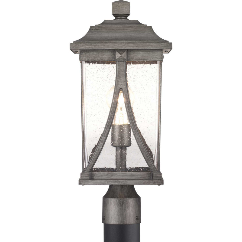 Progress Lighting P540011-103 One Light Post Lantern, Antique Pewter