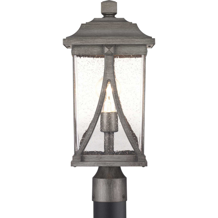 Progress Lighting P540011-103 One Light Post Lantern, Antique Pewter