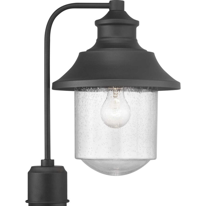 Progress Lighting P540019-031 One Light Post Lantern, Black
