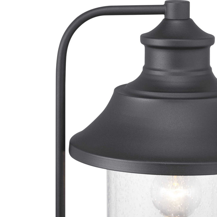 Progress Lighting P540019-031 One Light Post Lantern, Black