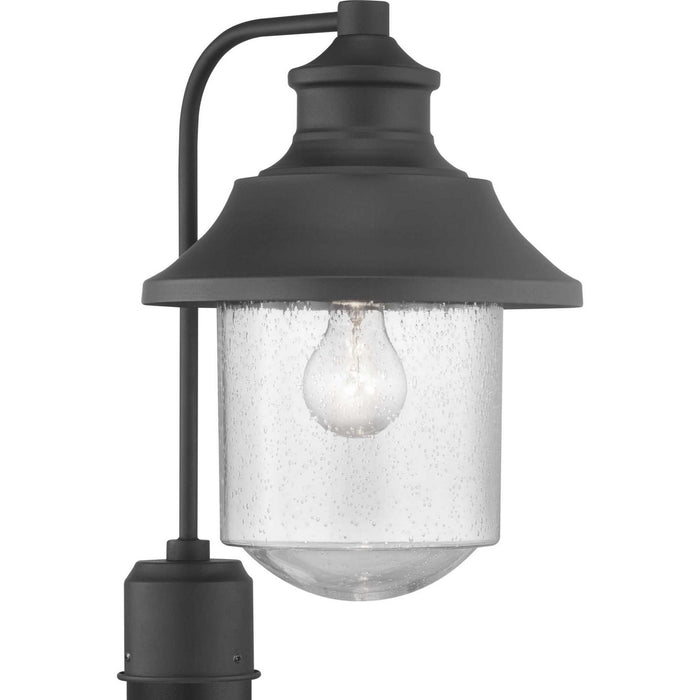 Progress Lighting P540019-031 One Light Post Lantern, Black