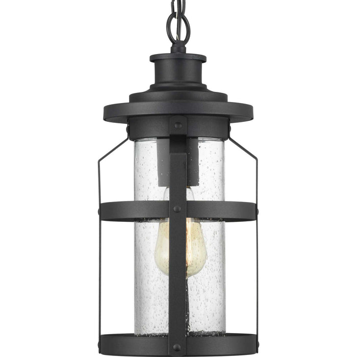 Progress Lighting P550031-031 One Light Hanging Lantern, Black