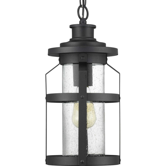 Progress Lighting P550031-031 One Light Hanging Lantern, Black
