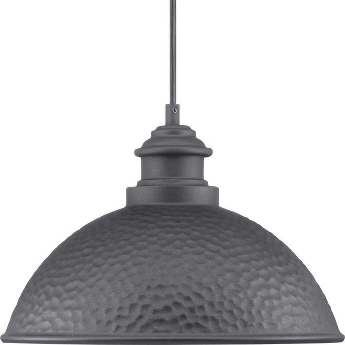 Progress Lighting P550032-031 One Light Hanging Lantern, Black