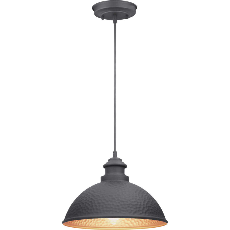Progress Lighting P550032-031 One Light Hanging Lantern, Black