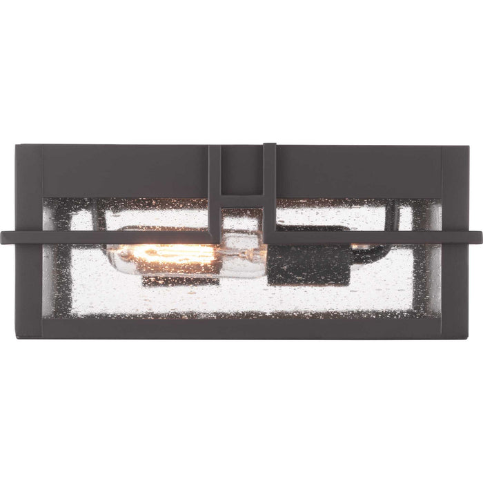 Progress Lighting P550038-020 Two Light Outdoor Flush Mount, Antique Bronze