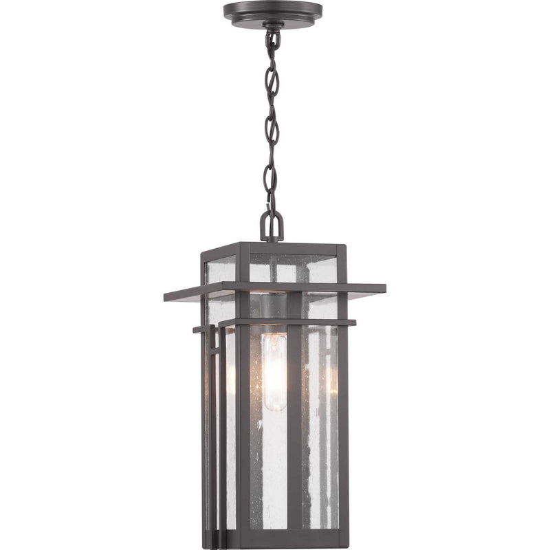 Progress Lighting P550039-020 One Light Hanging Lantern, Antique Bronze