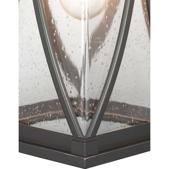 Progress Lighting P550040-020 One Light Hanging Lantern, Antique Bronze