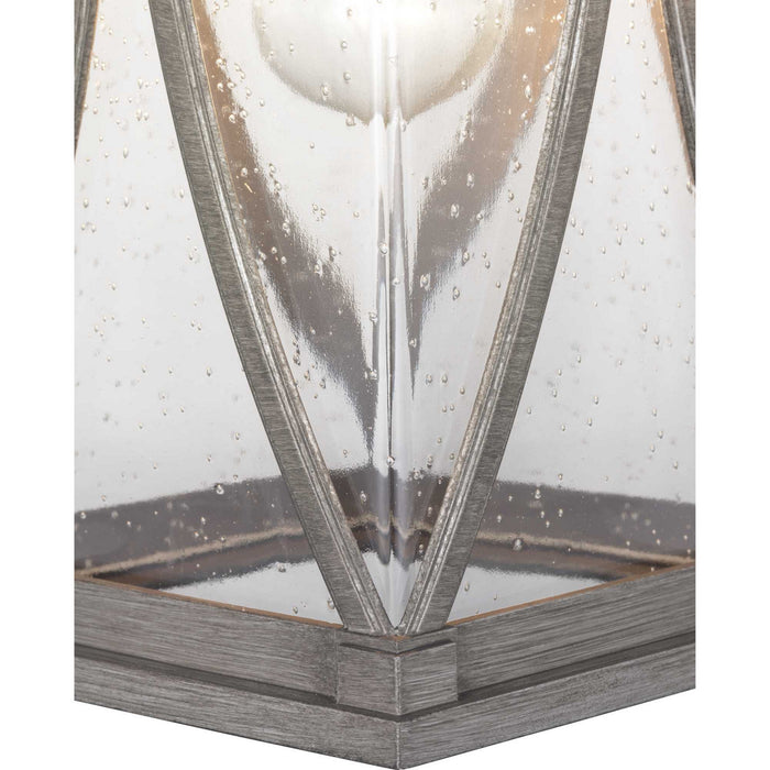Progress Lighting P550040-103 One Light Hanging Lantern, Antique Pewter