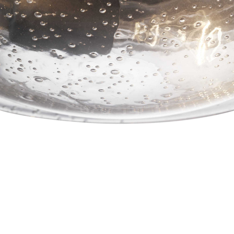 Progress Lighting P550042-031 Two Light Flush Mount, Black
