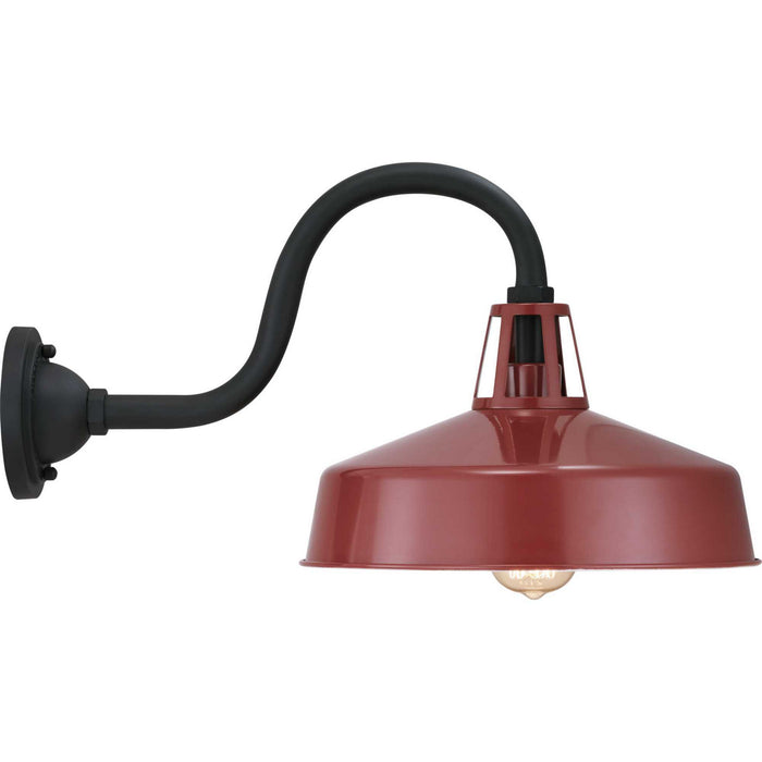 Progress Lighting P560091-039 One Light Wall Lantern, Red
