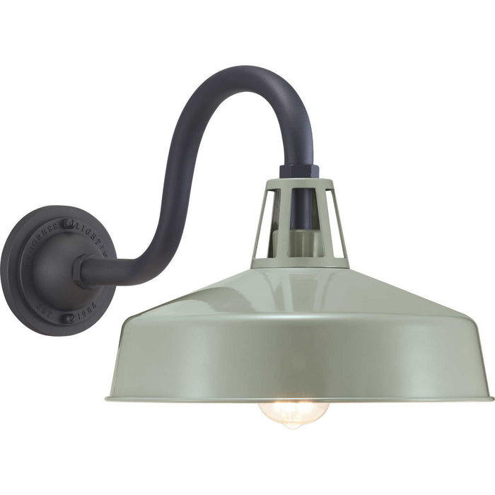 Progress Lighting P560091-079 One Light Wall Lantern, Pistachio