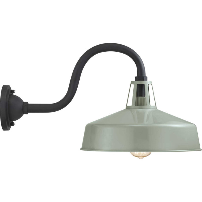 Progress Lighting P560091-079 One Light Wall Lantern, Pistachio