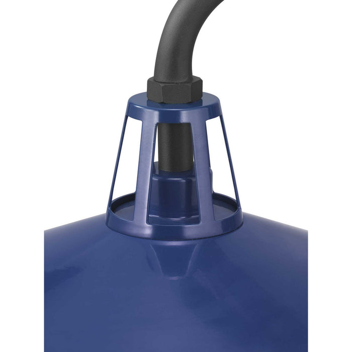Progress Lighting P560091-091 One Light Wall Lantern, Navy