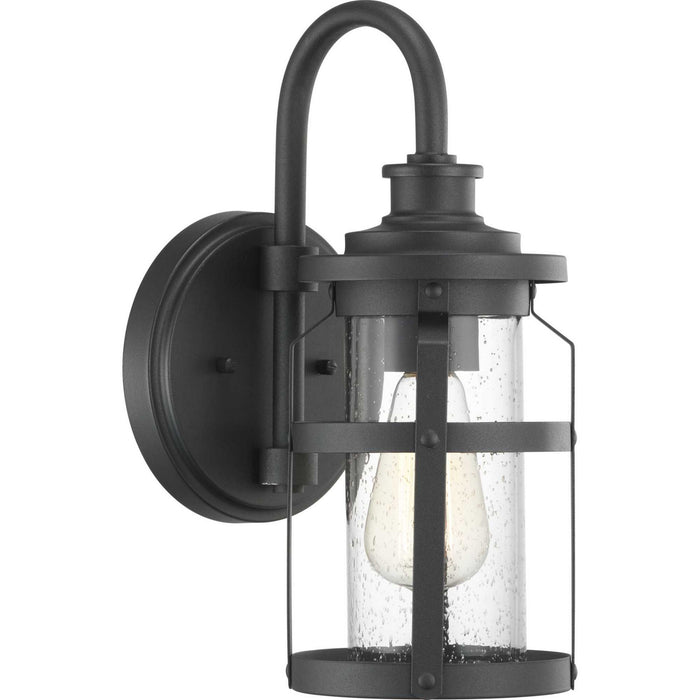 Progress Lighting P560094-031 One Light Wall Lantern, Black