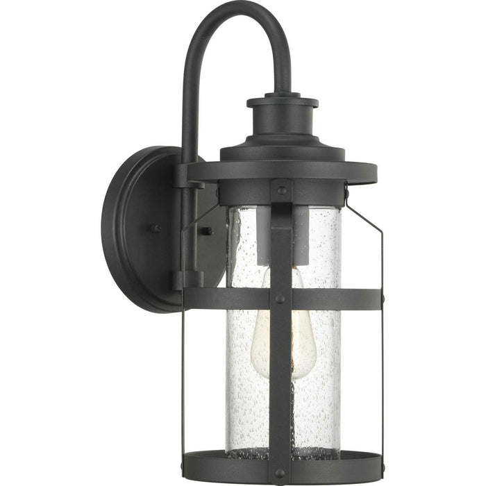 Progress Lighting P560095-031 One Light Wall Lantern, Black
