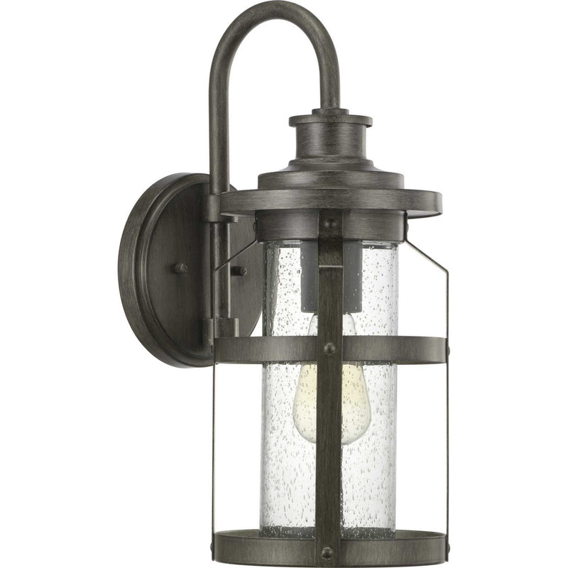 Progress Lighting P560095-103 One Light Wall Lantern, Antique Pewter