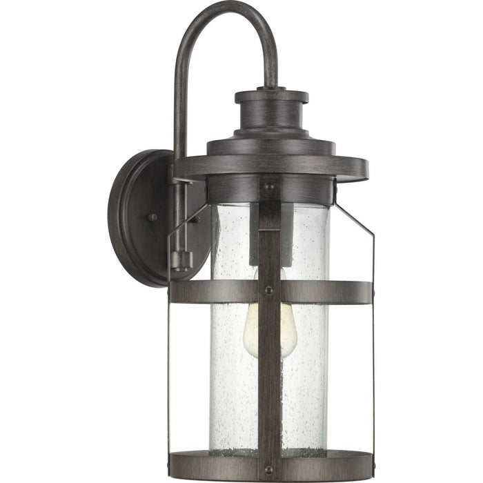 Progress Lighting P560096-103 One Light Wall Lantern, Antique Pewter