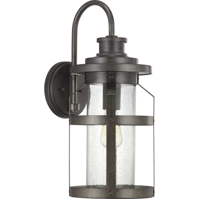 Progress Lighting P560096-103 One Light Wall Lantern, Antique Pewter