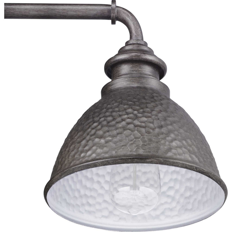 Progress Lighting P560097-103 One Light Wall Lantern, Antique Pewter