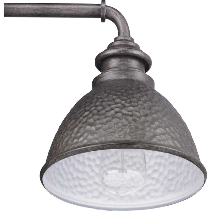 Progress Lighting P560097-103 One Light Wall Lantern, Antique Pewter