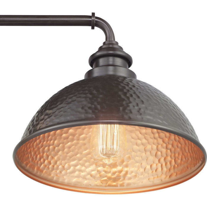 Progress Lighting P560098-020 One Light Wall Lantern, Antique Bronze