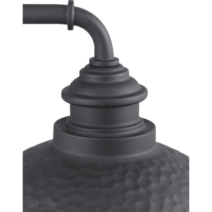 Progress Lighting P560098-031 One Light Wall Lantern, Black