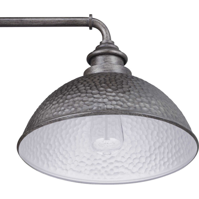 Progress Lighting P560098-103 One Light Wall Lantern, Antique Pewter