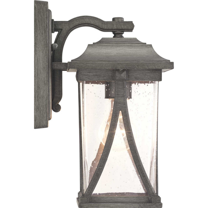 Progress Lighting P560113-103 One Light Wall Lantern, Antique Pewter