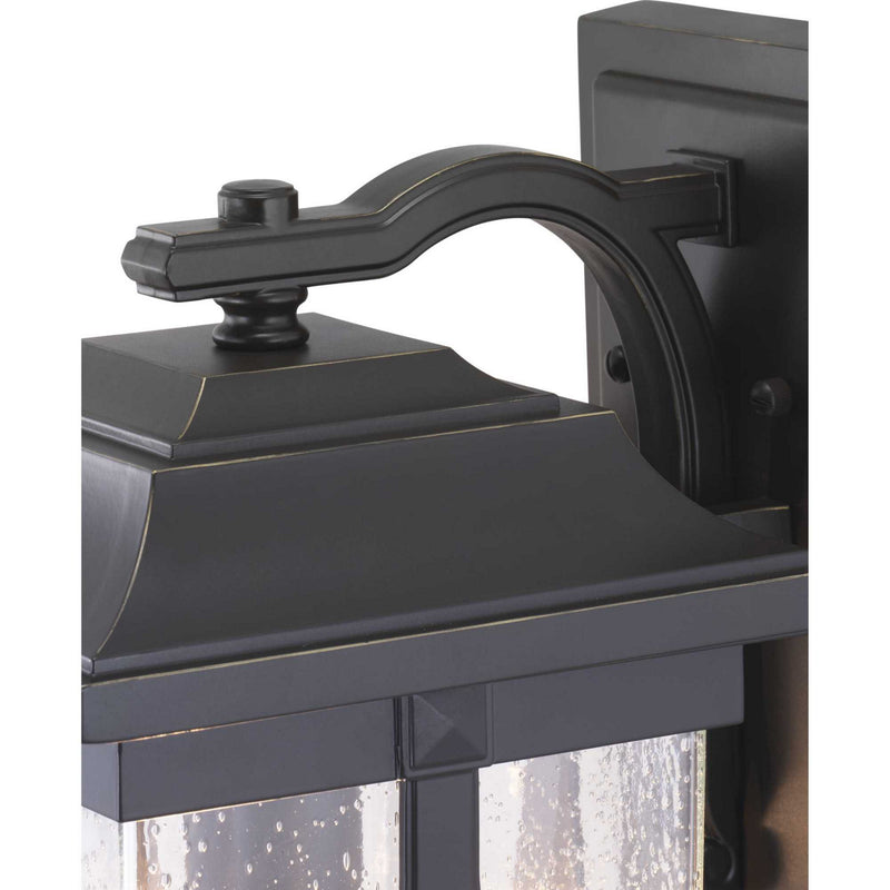 Progress Lighting P560114-020 One Light Wall Lantern, Antique Bronze