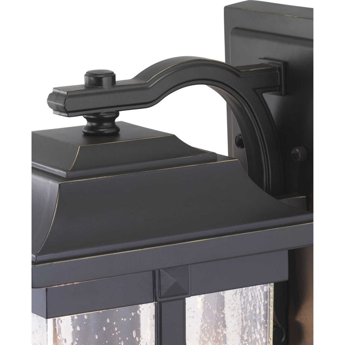 Progress Lighting P560114-020 One Light Wall Lantern, Antique Bronze