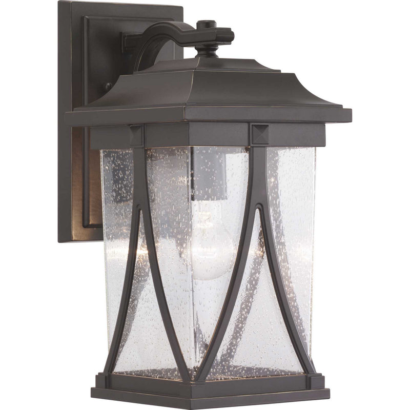 Progress Lighting P560114-020 One Light Wall Lantern, Antique Bronze