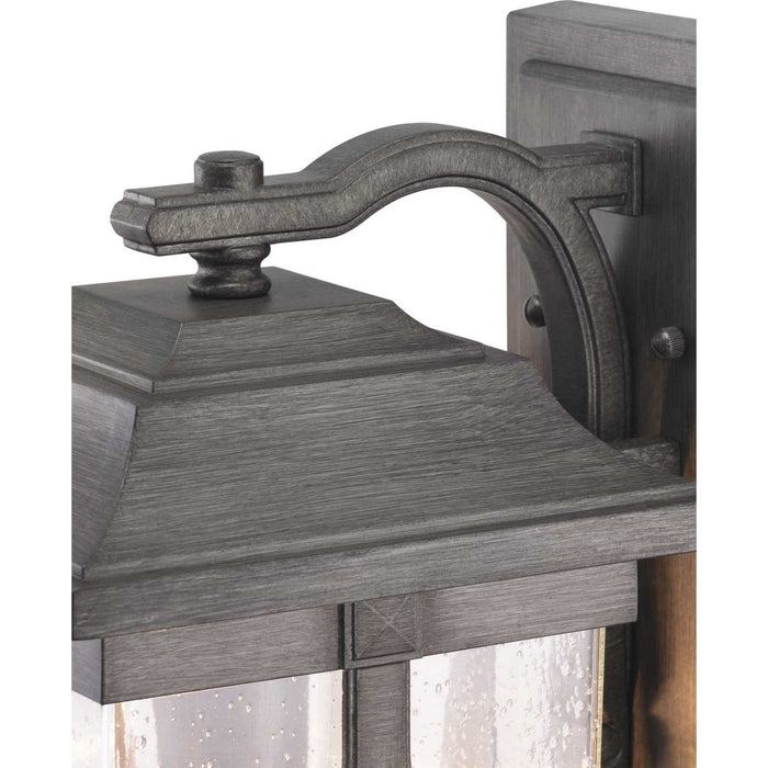 Progress Lighting P560114-103 One Light Wall Lantern, Antique Pewter