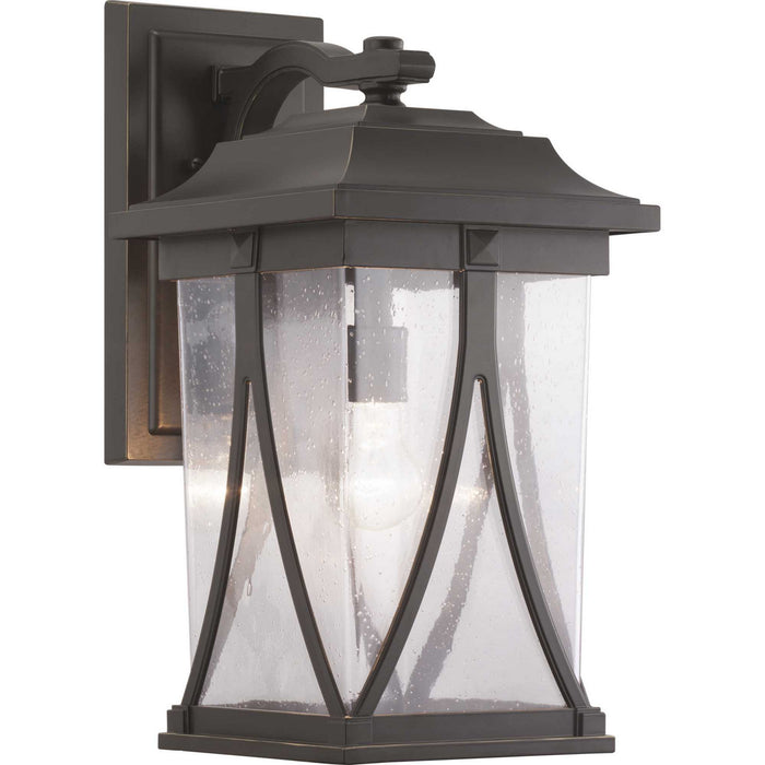 Progress Lighting P560115-020 One Light Wall Lantern, Antique Bronze