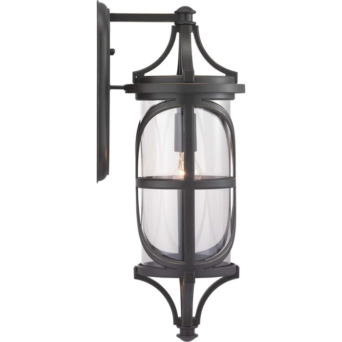 Progress Lighting P560118-020 One Light Wall Lantern, Antique Bronze