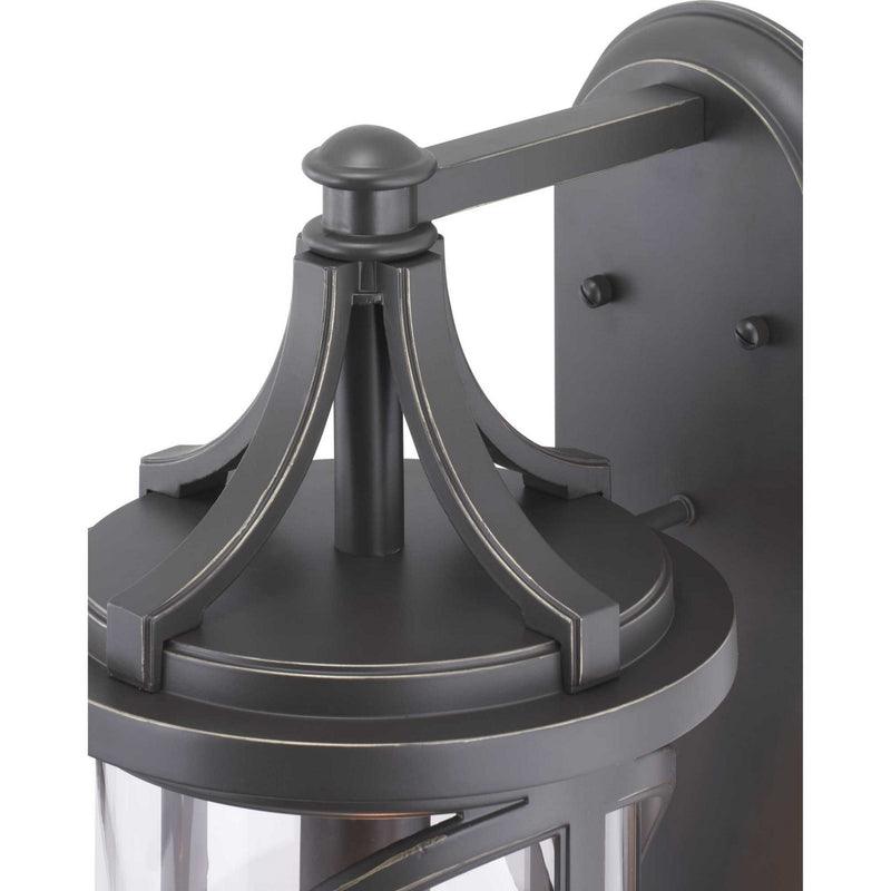 Progress Lighting P560118-020 One Light Wall Lantern, Antique Bronze
