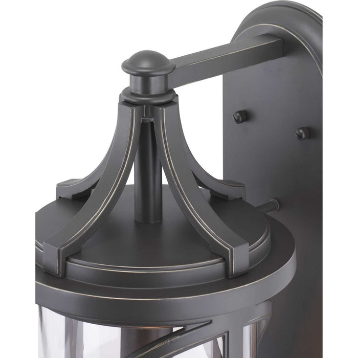 Progress Lighting P560118-020 One Light Wall Lantern, Antique Bronze